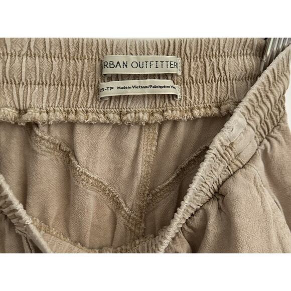 Womens Urban Outfitters Beige Cargo loose Jogger Pants with drawstring Size XS - Picture 10 of 10
